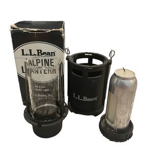 Vintage L.L. Bean Alpine Candle Lantern #B894 Hike Camping Alt Light source